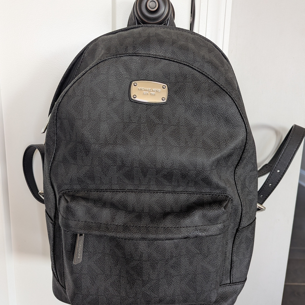Michael Kors Black Backpack
